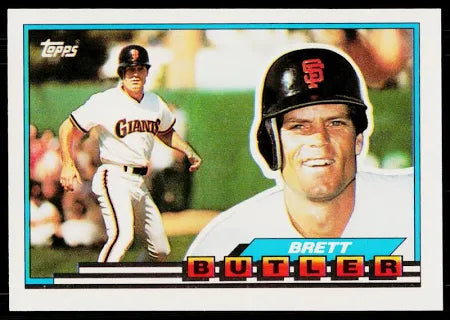 1989 Topps Brett Morgan Butler Baseball Card #62