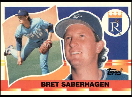 1990 Topps Bret William Sabherhagen Baseball Card #21