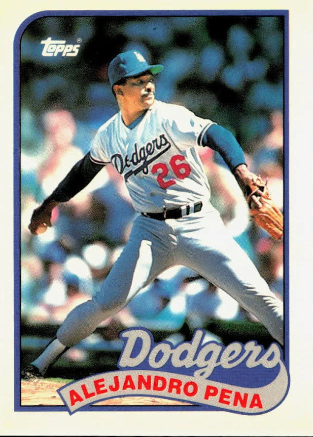 1989 Topps Alejandro Pena Baseball Card #57