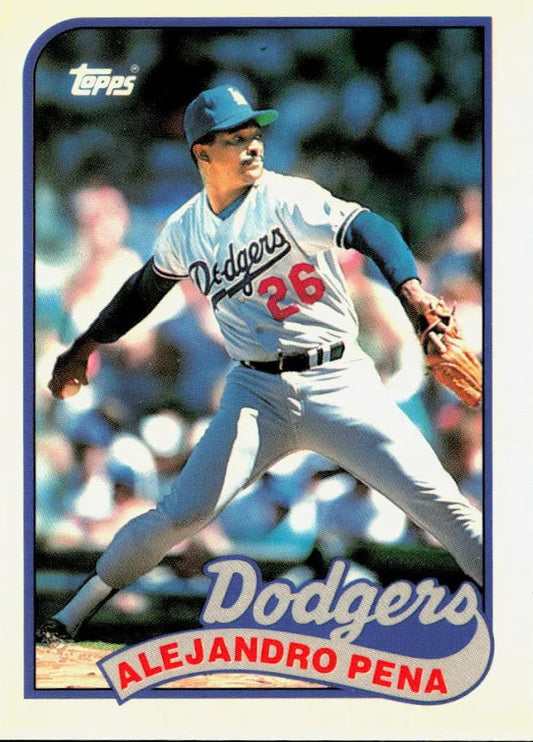 1989 Topps Alejandro Pena Baseball Card #57