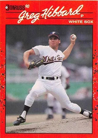 1990 Donruss James (Greg) Gregory Hibbard Baseball Card #384