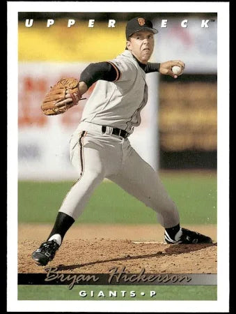 1993 Upper Deck Bryan Hickerson Baseball Card #778