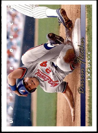 1993 Upper Deck Darrin Fletcher Baseball Card #614