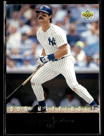 1993 Upper Deck Reggie Jackson Don Mattingly Baseball Card #R14