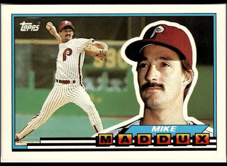 1989 Topps Michael Ausley Maddux Baseball Card #74