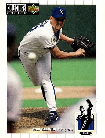 1994 Upper Deck Collectors Choice Stan Belinda Baseball Card #377