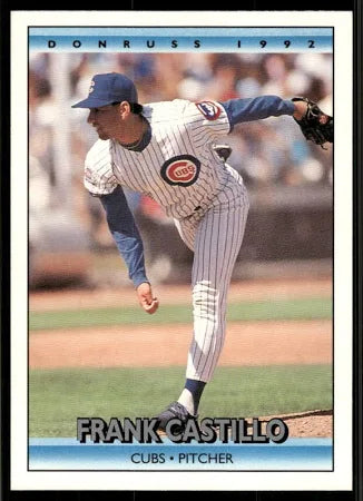 1992 Donruss Frank Anthony Castillo Baseball Card #492