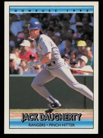 1992 Donruss John Michael Daugherty Baseball Card #569
