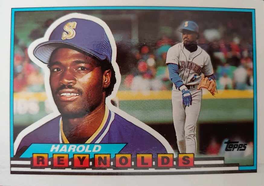 1989 Topps Harold Craig Reynolds Baseball Card #2