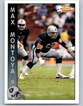 1992 Pacific Max Montoya Football Card #471