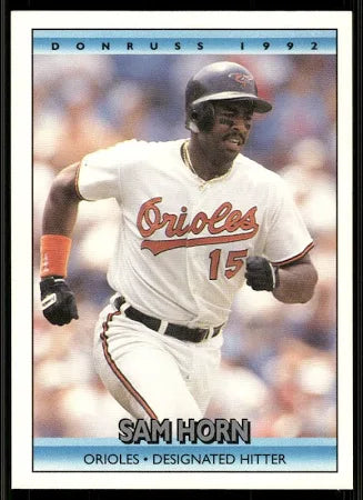 1992 Donruss Samuel Lee Horn Baseball Card #278