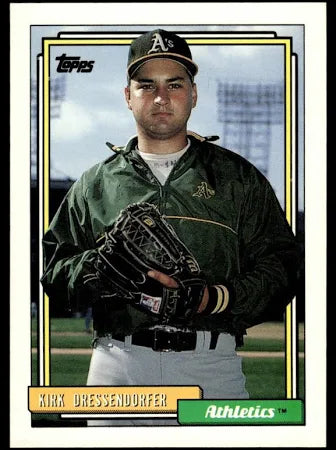1992 Topps Kirk Dressendorfer Baseball Card #716