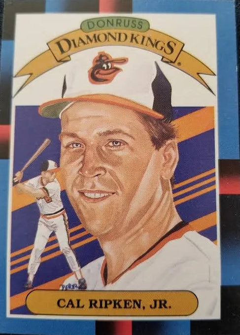 1987 Donruss Diamond Kings Cal Ripken J.R. Baseball Card #26