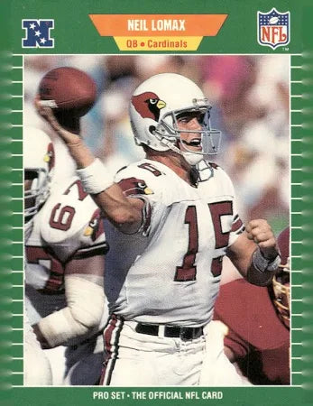 1989 NFL Pro Set Neil Lomax Football Card #331