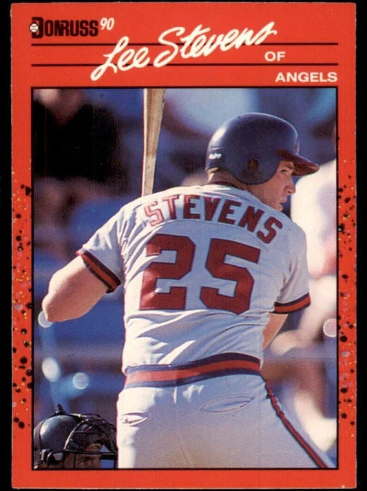 1990 Donruss DeWain Lee Stevens Baseball Card #449