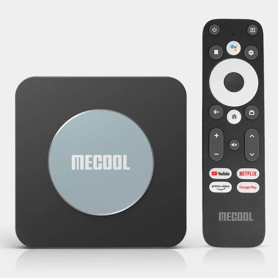 Android 11.0 TV Box, MECOOL KM2 2GB 16GB Smart TV Box Netflix Google Assistant Dolby Atmos TV Box 4K  AV1, 2.4G/5, Ethernet WiFi 5 BT 5.0  Amlogic S905X4 (Black) Electronics #510253