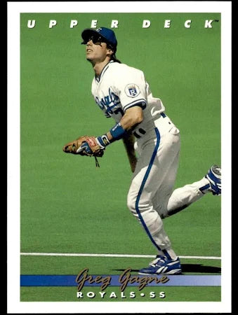 1993 Upper Deck Greg Gagne Baseball Card #708