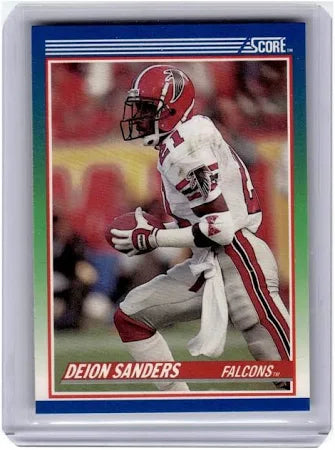 1990 Score Deion Sanders Football Card #95