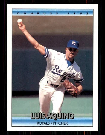1992 Donruss Luis Antonio Aquino Baseball Card #544