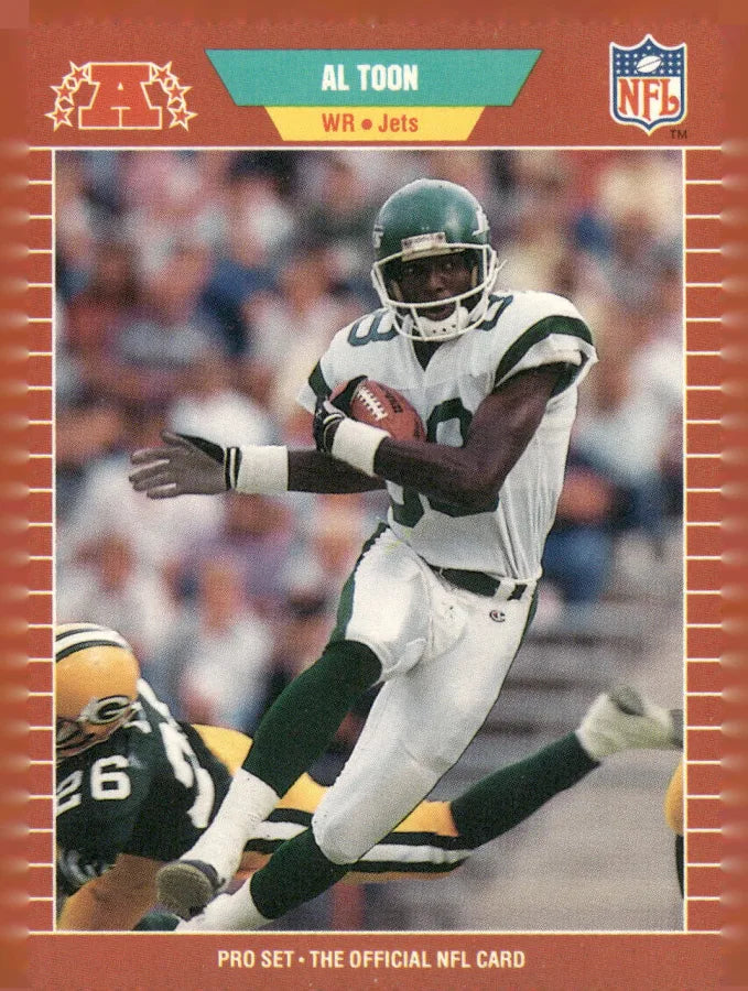 1989 NFL Pro Set Al Toon Football Card #308