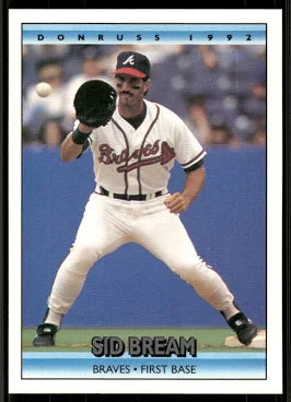 1992 Donruss Sidney Eugene Bream Baseball Card #202