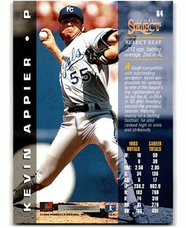 1994 Score Select Kevin Appier Baseball Card #64