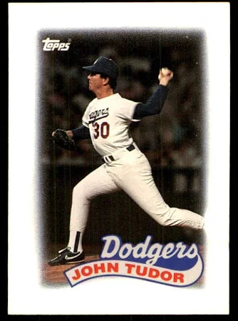 1989 Topps John Tudor Baseball Card #20
