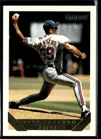 1993 Topps Jeff Fassero Baseball Card #178