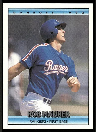 1992 Donruss Robert John Maurer Baseball Card #703
