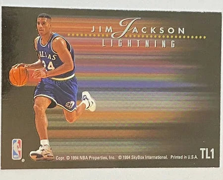 1994 Skybox Premium Edition Jamal Mashburn Jim Jackson Misprint Basketball Card #TL1