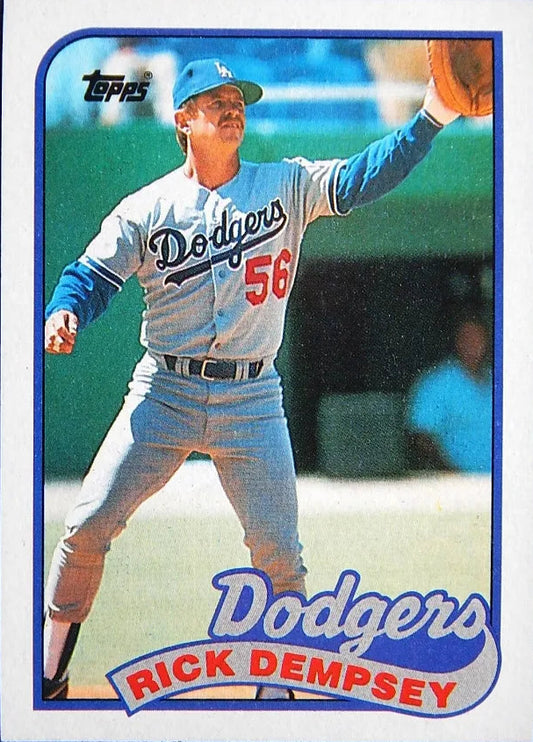 1989 Topps Rick Dempsey Baseball Card #606