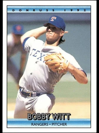 1992 Donruss Robert Andrew Witt Baseball Card #391