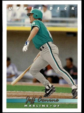 1993 Upper Deck Jeff Conine Baseball Card #754