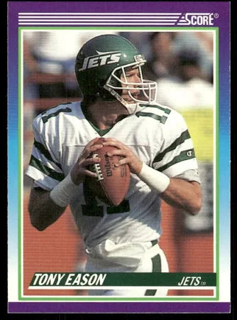 1990 Score Tony Eason Football Card #527