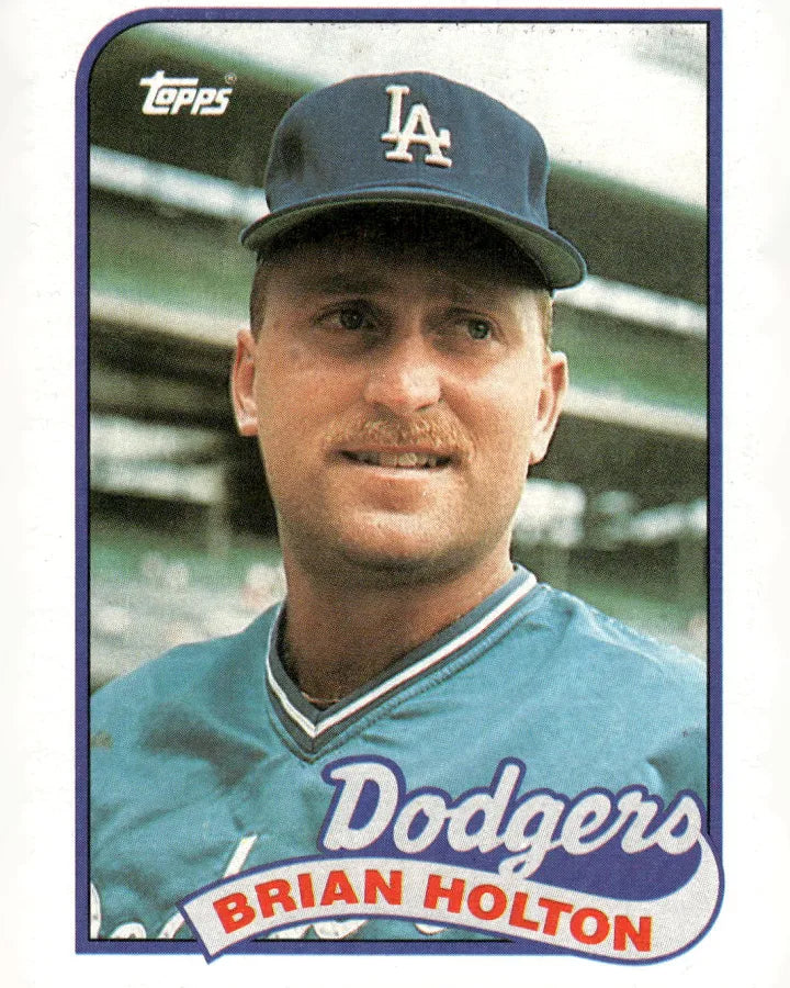 1989 Topps Brian Holton Baseball Card #368