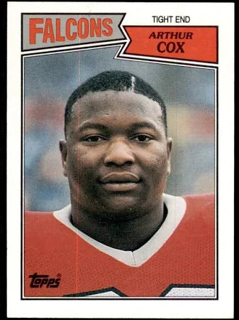 1987 Topps Arthur Cox Football Card #253