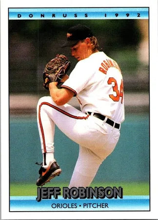 1992 Donruss Jeffrey Mark Robinson Baseball Card #77