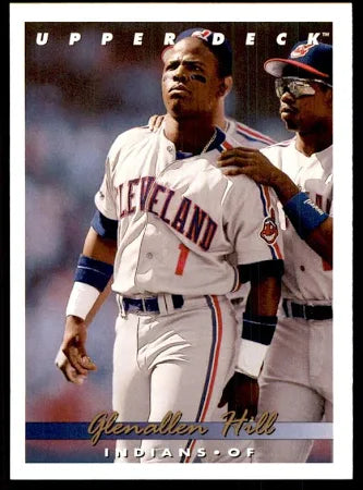 1993 Upper Deck Glenallen Hill Baseball Card #584