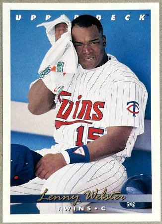 1993 Upper Deck Lenny Webster Baseball Card #628