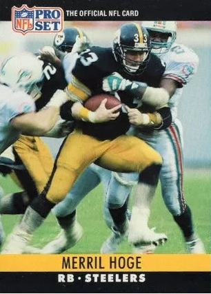 1993 Pacific Merril Hoge Football Card #268