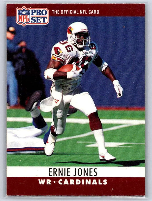 1990 NFL Pro Set Ernie Jones Football Card #258