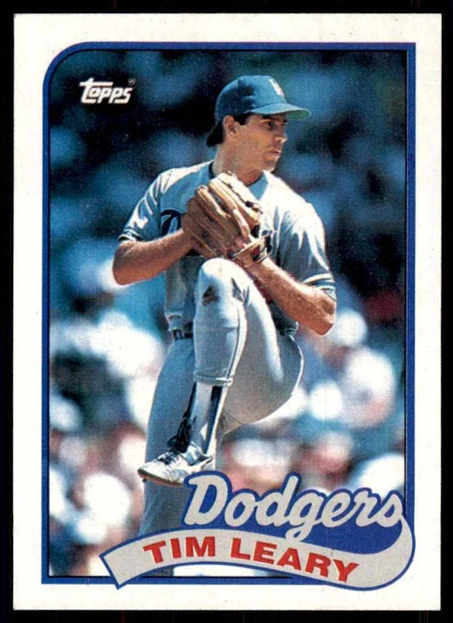 1989 Topps Tim Leary Baseball Card #249