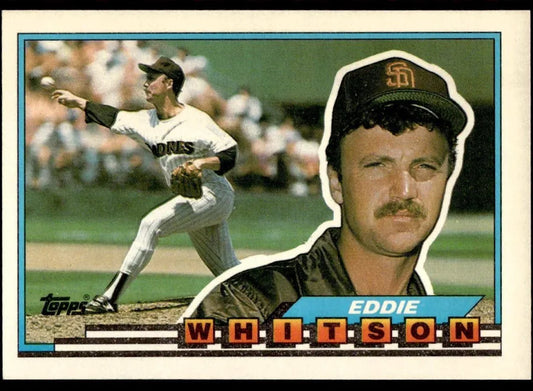 1989 Topps Eddie Lee Whitson Baseball Card #81