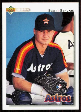 1991 Upper Deck Scott Servais Baseball Card #561