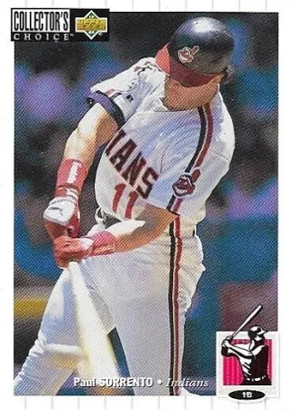 1994 Upper Deck Collectors Choice Paul Sorrento Baseball Card #262