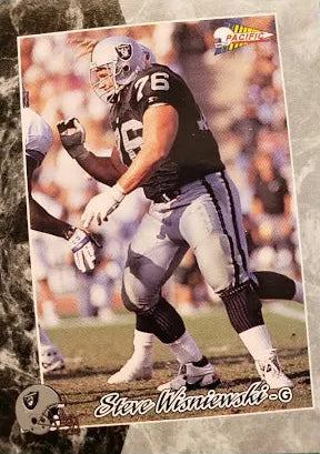 1993 Pacific Steve Wisniewski Football Card #374