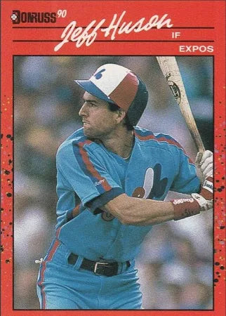 1990 Donruss Jeffrey (Jeff) Kent Huson Baseball Card #693