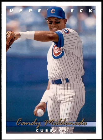 1993 Upper Deck Candy Maldonado Baseball Card #741