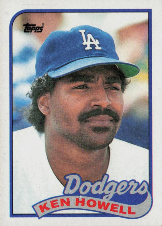 1989 Topps Ken Howell Baseball Card #93