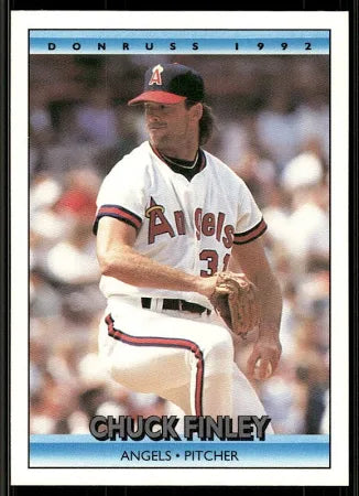 1992 Donruss Charles Edward Finley Baseball Card #255